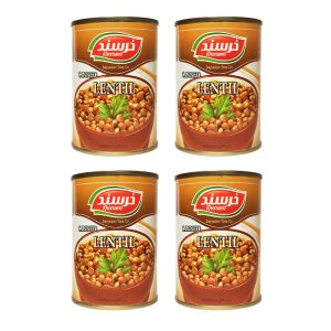 کنسرو عدسی 370 گرمی خرسند