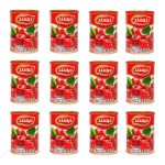 کمپوت آلبالو 370 گرمی خرسند