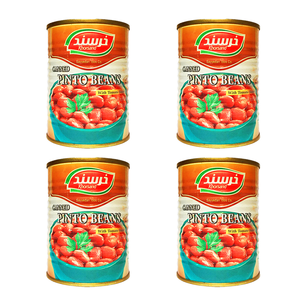 کنسرو لوبیا چیتی خرسند