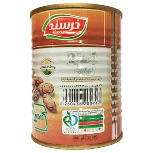 کنسرو لوبیا چیتی خرسند – 370 گرم بسته 12 عددی